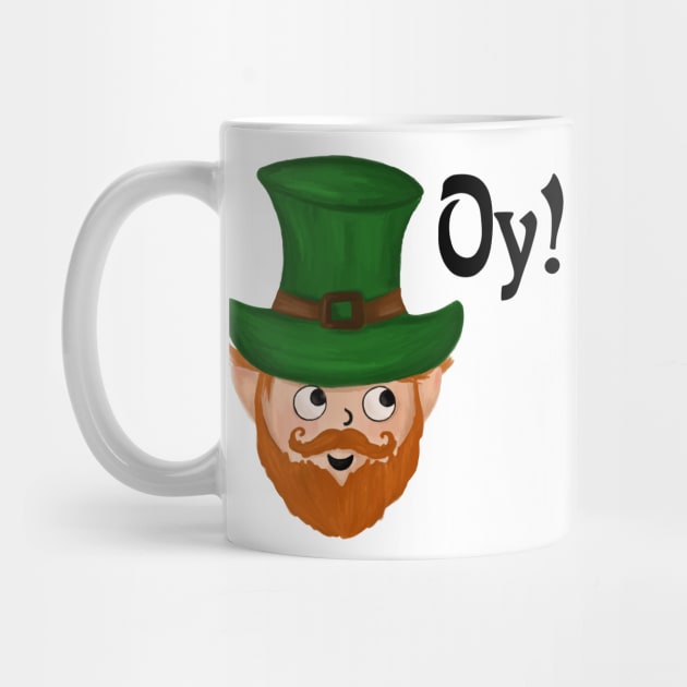 St.Patrick 's Day gnome print by annaprint